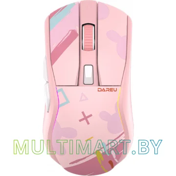 Игровая мышь Dareu A950 (розовый)